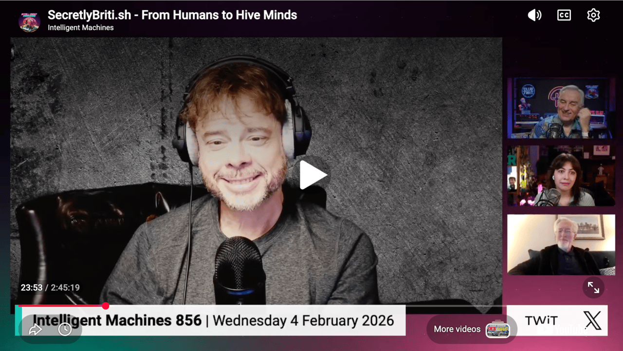 Steve Yegge on Intelligent Machines #856 (TWiT)